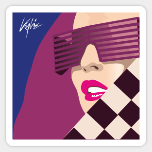 Kylie Minogue Pop Art Memorabilia Sticker